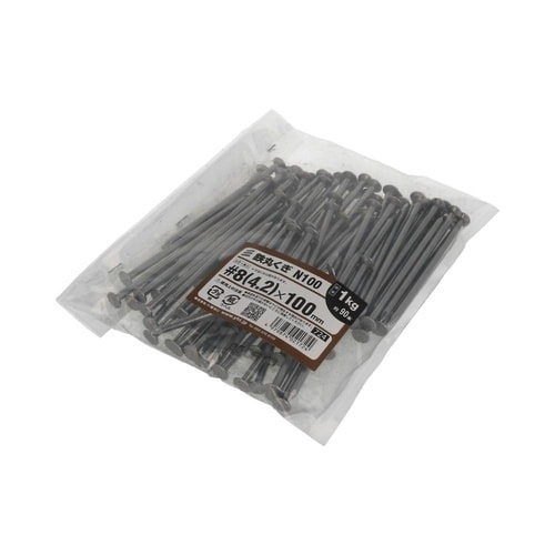 丸釘(1kg) 100mm 1セット(9