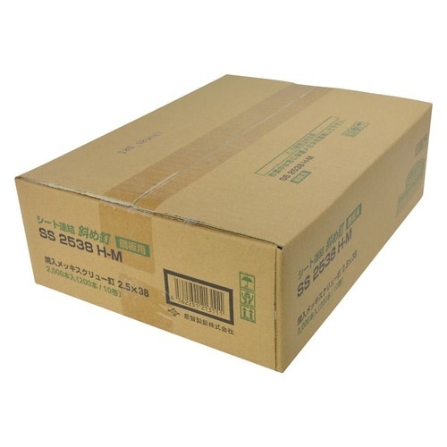 プラ連結釘鋼板用 2.5×38 1セット