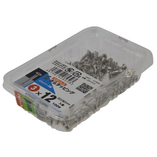 ステンさらタッピング 3×12 1セット