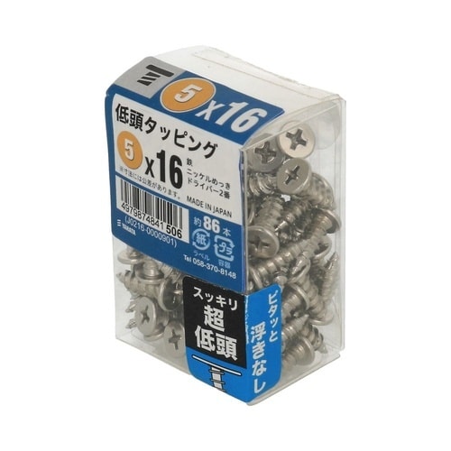 低頭タッピングJS 5×16 1セット(