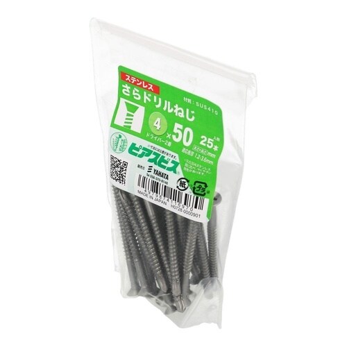 ステンさらドリルねじP 4×50 1セッ