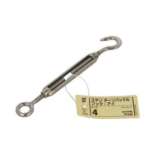 ステン ターンバックル フック:アイ 4
