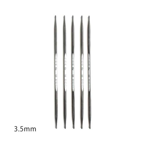 エルゴノミック カーボン棒針 15cm×