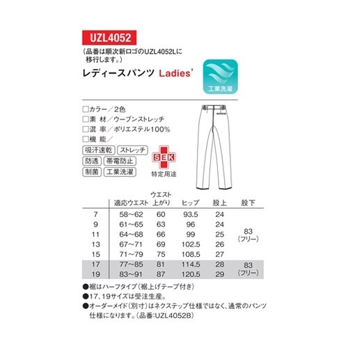レディースパンツ 5 ネイビー ベツスン