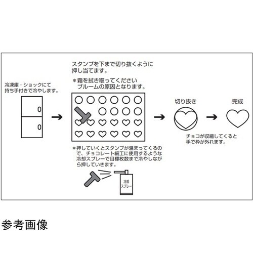 チョコレート切り抜きスタンプ (2)プライマ