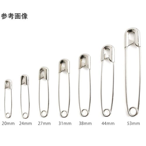 検計器対応 スナッピン 安全ピン シルバ
