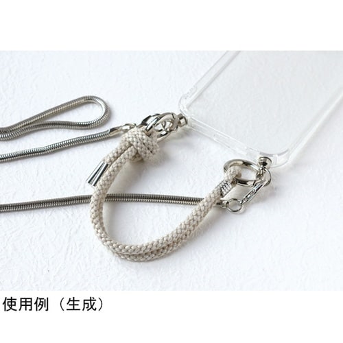 リネン混コード φ5mm×15m ベージ