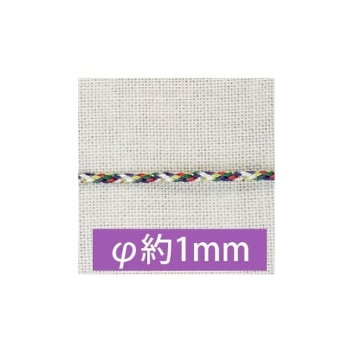 6色組紐 約φ1mm×10m巻 DC88