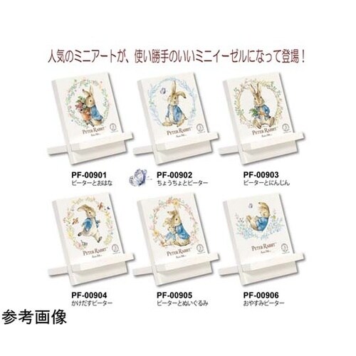 ピーターラビットイーゼルアート「かけだす