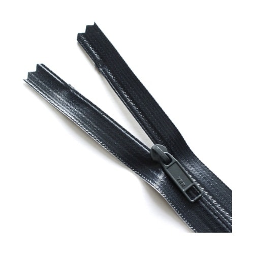 止水ファスナー 20cm ブラック 3本