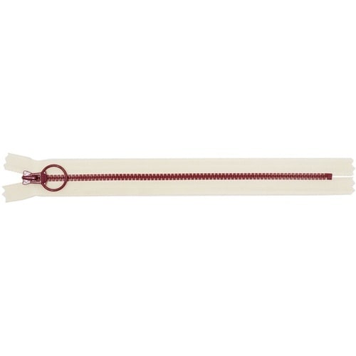 コンビファスナー 25cm カーキ 5本