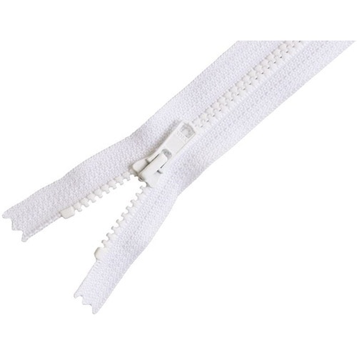 ビスロンファスナー 30cm 白 5本入