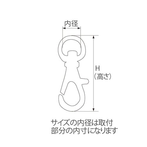 プラスチックパーツ ナスカン 21mm巾
