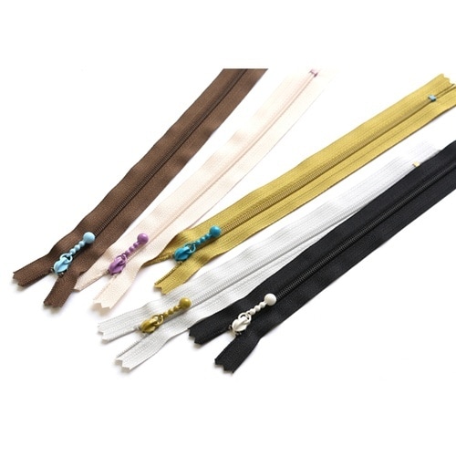 ポーチ用カラフルファスナー 20cm 5