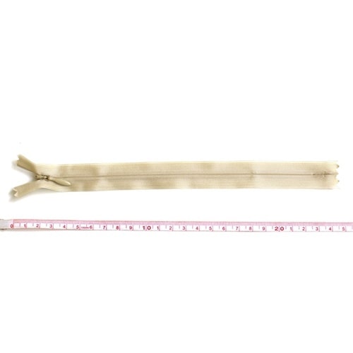 コンシールファスナー 22cm サンドベ