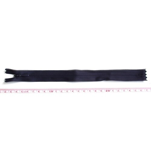 コンシールファスナー 22cm 濃紺 5