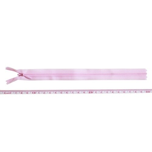 コンシールファスナー 22cm ピンク