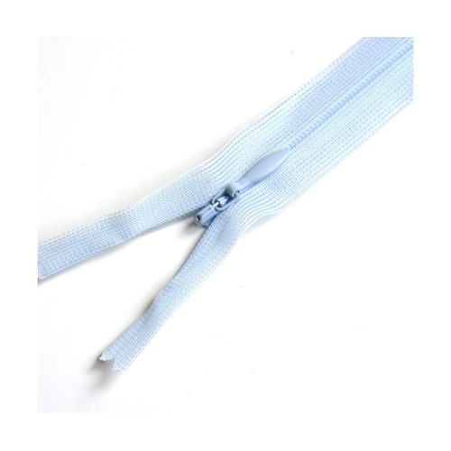 コンシールファスナー 22cm 水色 5