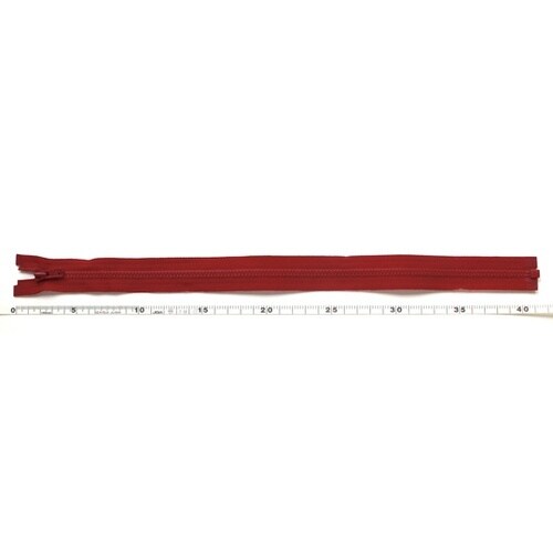 ビスロンオープンファスナー 40cm 赤