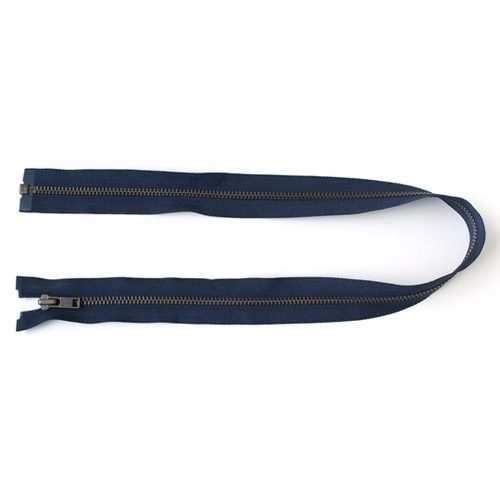 オープンファスナー 60cm 紺 3本入