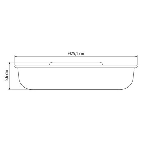 ノンスティック エンゼルケーキ型 24c