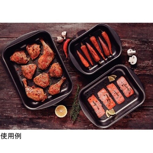 ノンスティック グリルパン 3点セット(