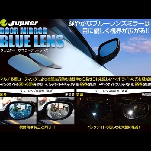 Jupiter ドアミラーブルーレンズ