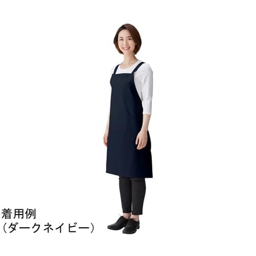 胸当てエプロン タスキ レッド フリー