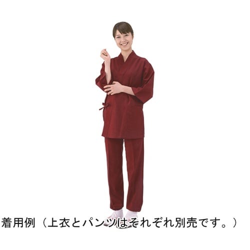 和甚平 パンツ ワイン M K2310