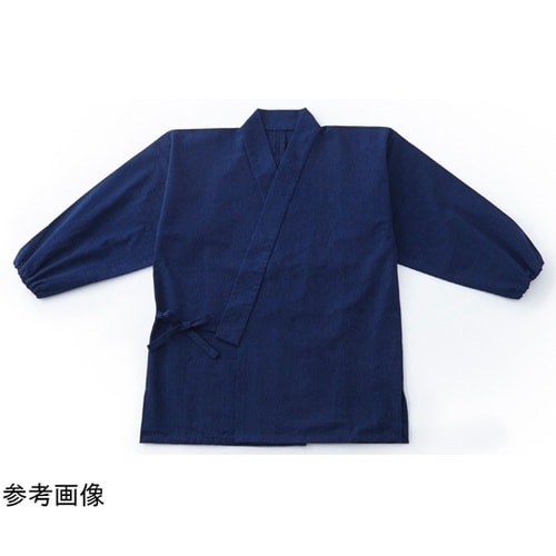 清涼綿混 平織 京作務衣 濃紺 LL 5