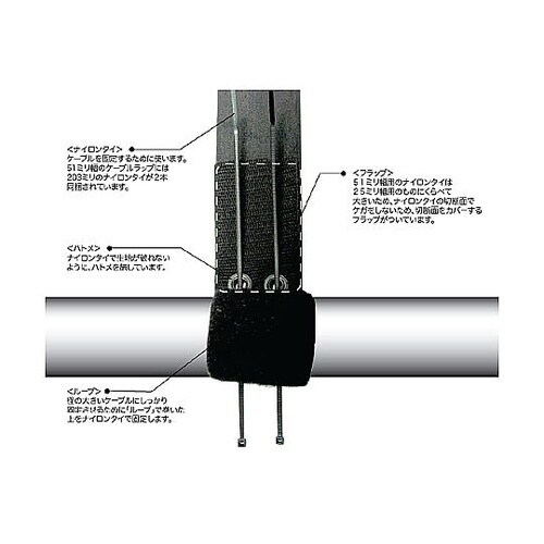 ケーブルラップ 38.1×304.8mm
