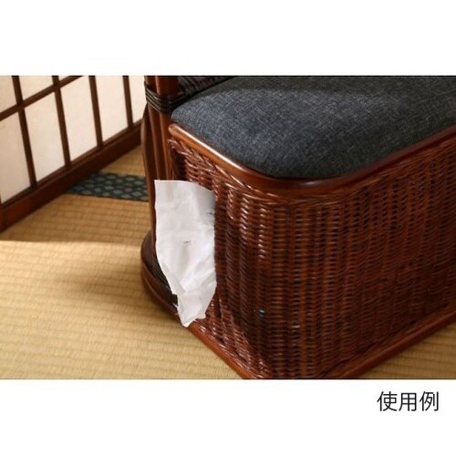 つかまり収納ステッキ ブラウン 9927