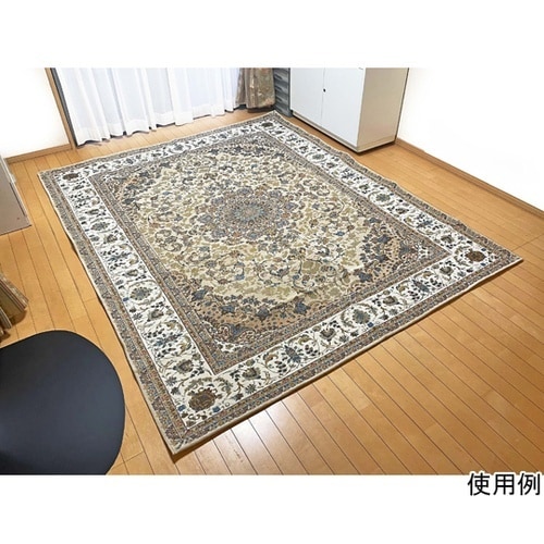 洗えるゴブラン織シェニールラグ マルキィ