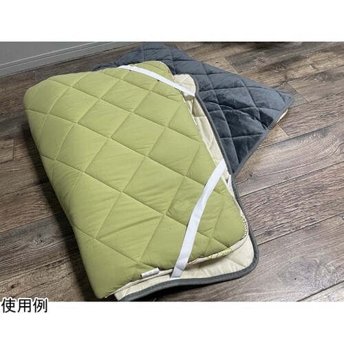洗えるフランネル長座布団パッド 68×1