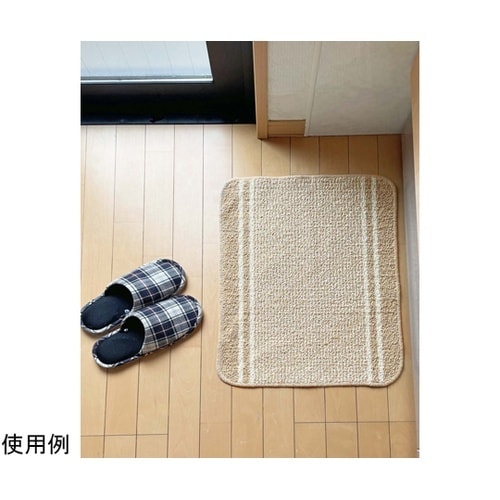 日本製バスマット:コットンライン 45×