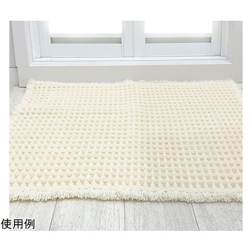 ワッフルバスマット 45×60cm アイ