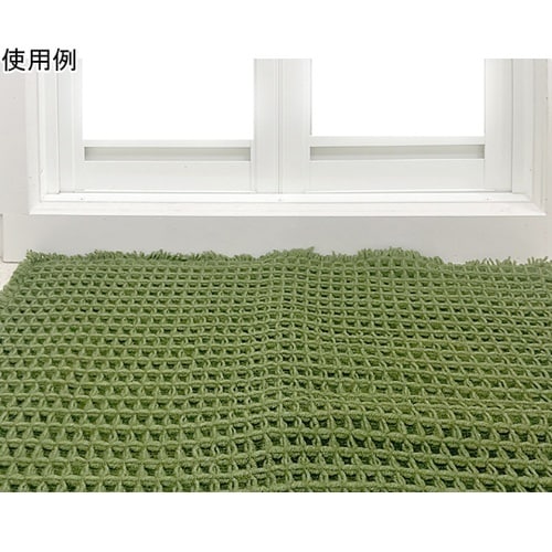 ワッフルバスマット 45×60cm グリ