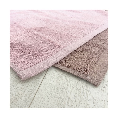 タオル織バスマット 45×60cm ピン