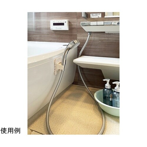 水貼りシャワーフック ホワイト 811