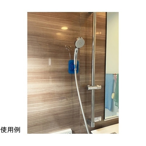 水貼りシャワーフック スケルトンブルー