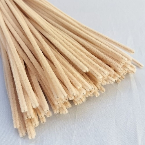 カラーモール 1分(直径3mm) ペール