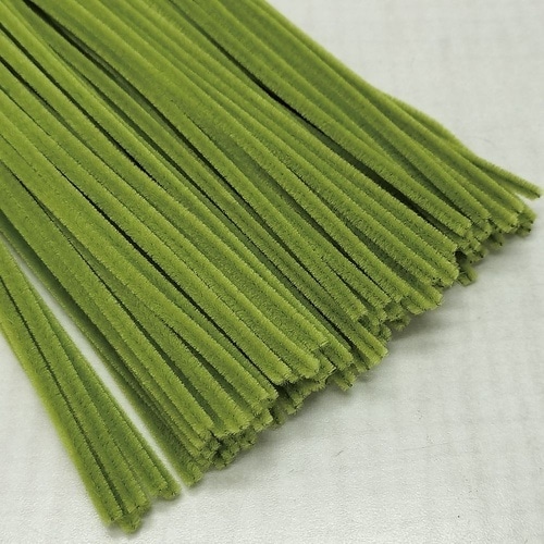 カラーモール 1分(直径3mm) オリー