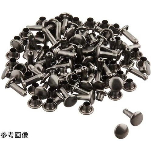 両面カシメ 小 足長タイプ 6.5mm×