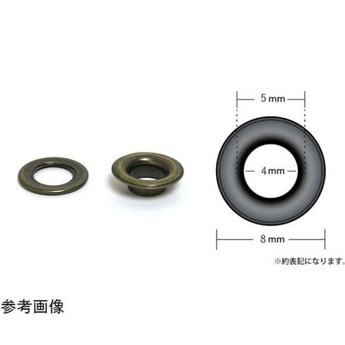 両面ハトメ #200 穴4mm 200組