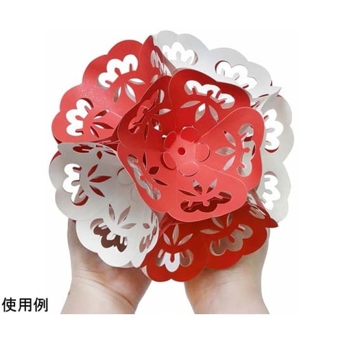 ハサミいらず貼るだけ 四季てまりキット「