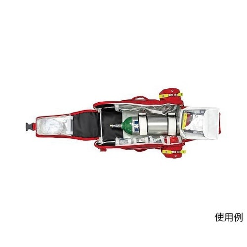 01816ME 酸素ボンベバッグ レッド