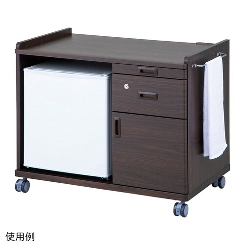 Lisare 木製床頭台 冷蔵庫収納タイ