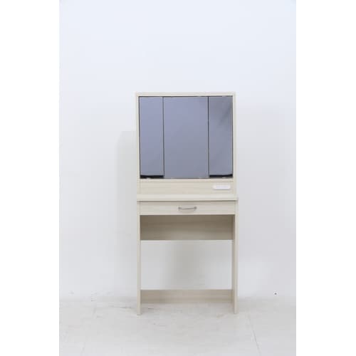 メルル ドレッサー( スツール付き WH木目調