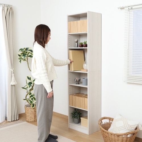 多目的棚180×45 ホワイトウォッシュ