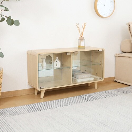 コレクションシェルフ ワイド オークナチュラル